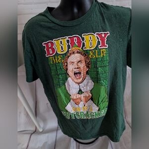 ELF Green Buddy Graphic Men's T-Shirt